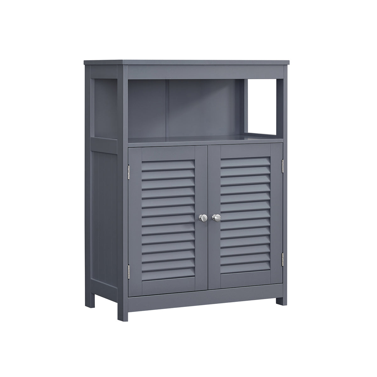 Badezimmerschrank 30 x 60 x 80 cm grau