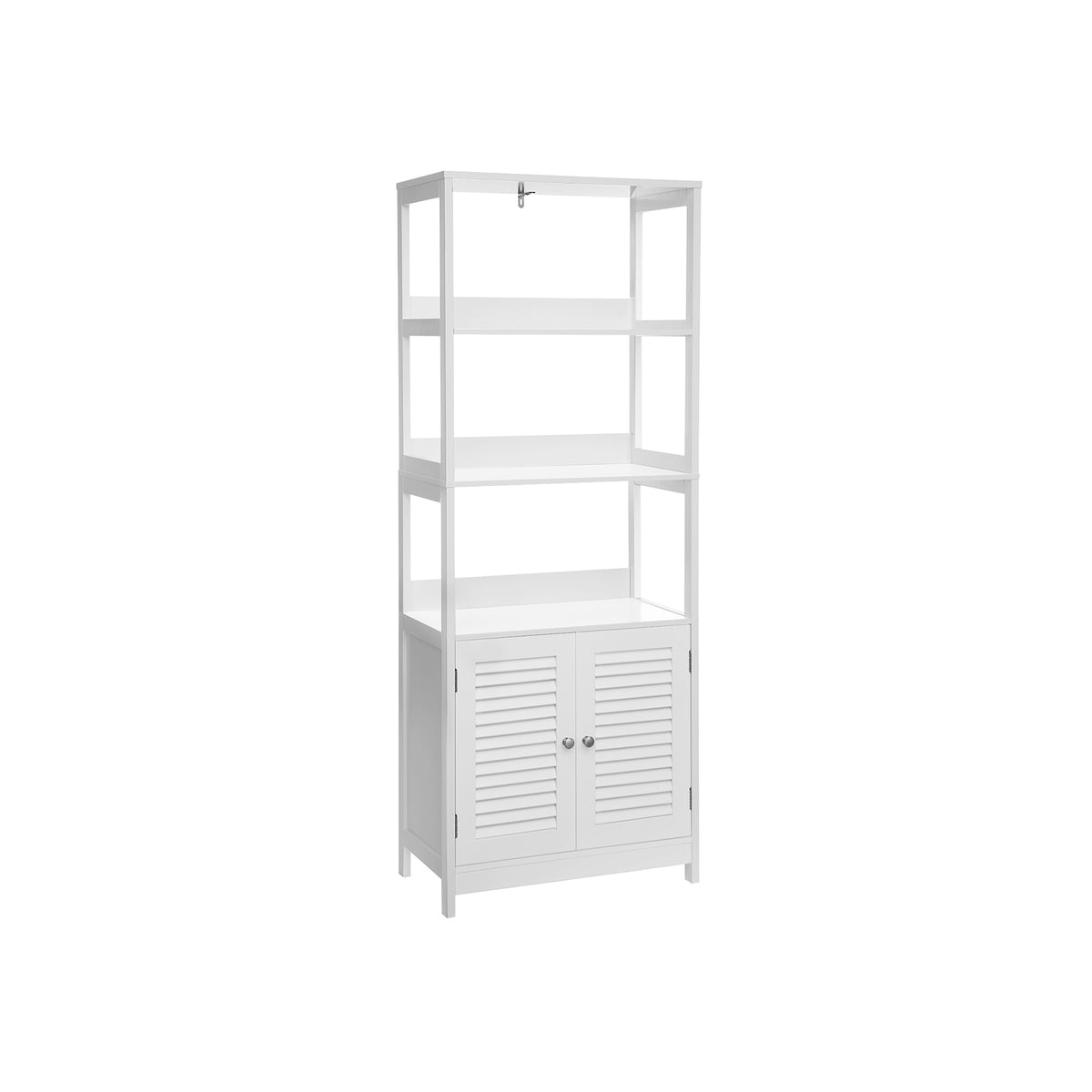 Badezimmerschrank mattweiß