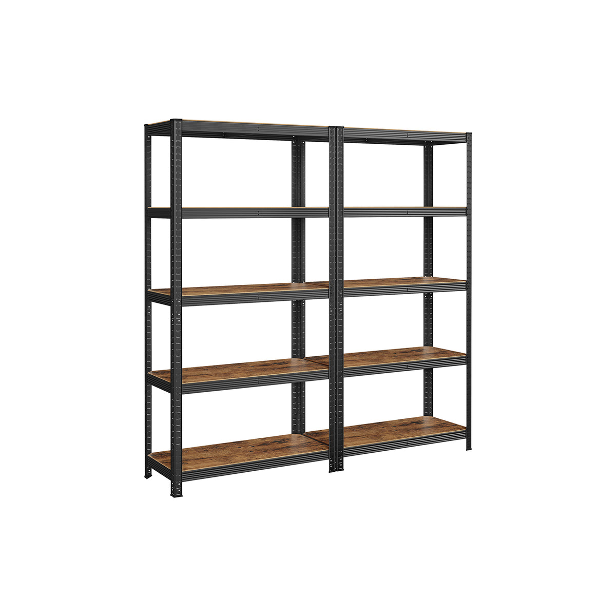 2er Set Standregal 180 cm hoch