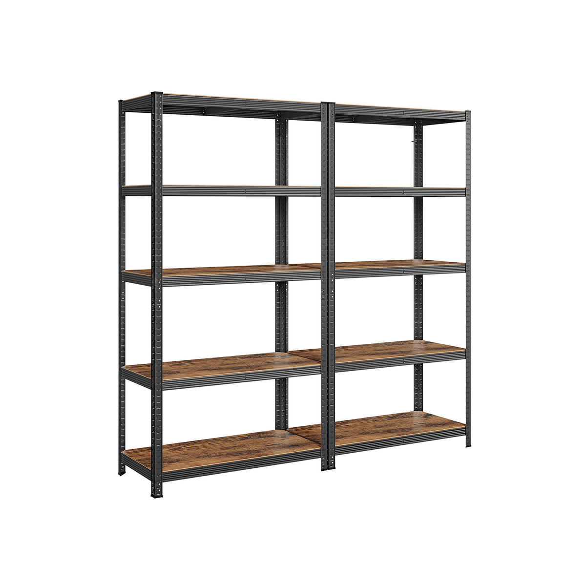 2er Set Standregal 200 cm hoch