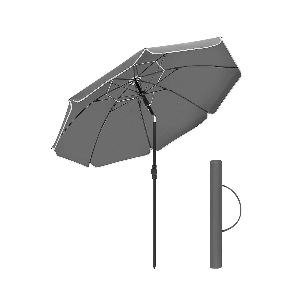Sonnenschirm Ø 200 cm knickbar