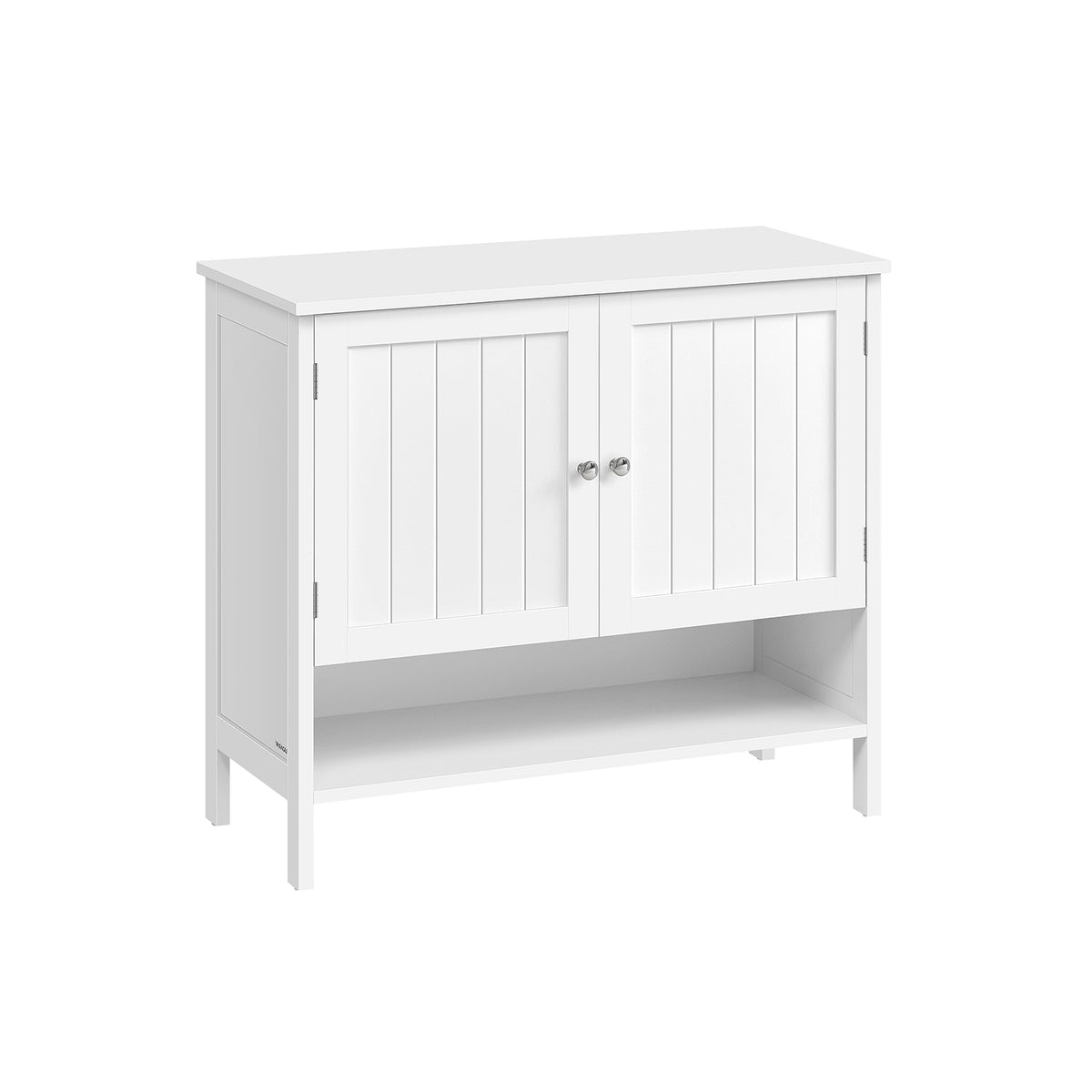 Schuhschrank Landhausstil 35 x 80 x 70 cm wolkenweiß
