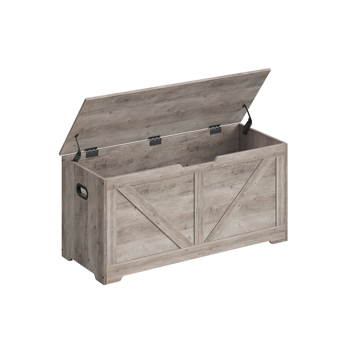 Schuhbank mit Stauraum 40 x 100 x 46 cm Landhausstil