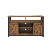 TV-Schrank vintagebraun-schwarz